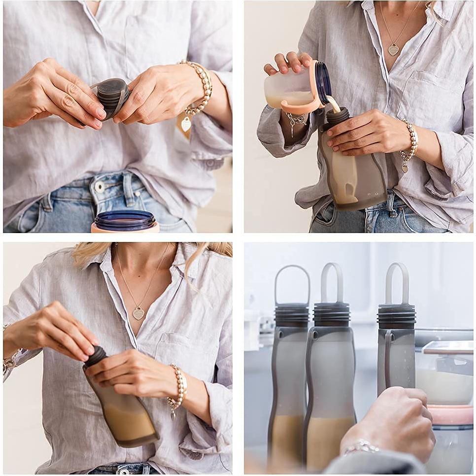 Bolsas de Almacenamiento de Leche Materna Haakaa 260ml y 130ml