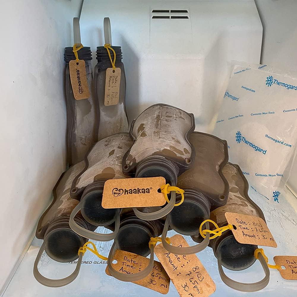 Bolsas de Almacenamiento de Leche Materna Haakaa 260ml y 130ml