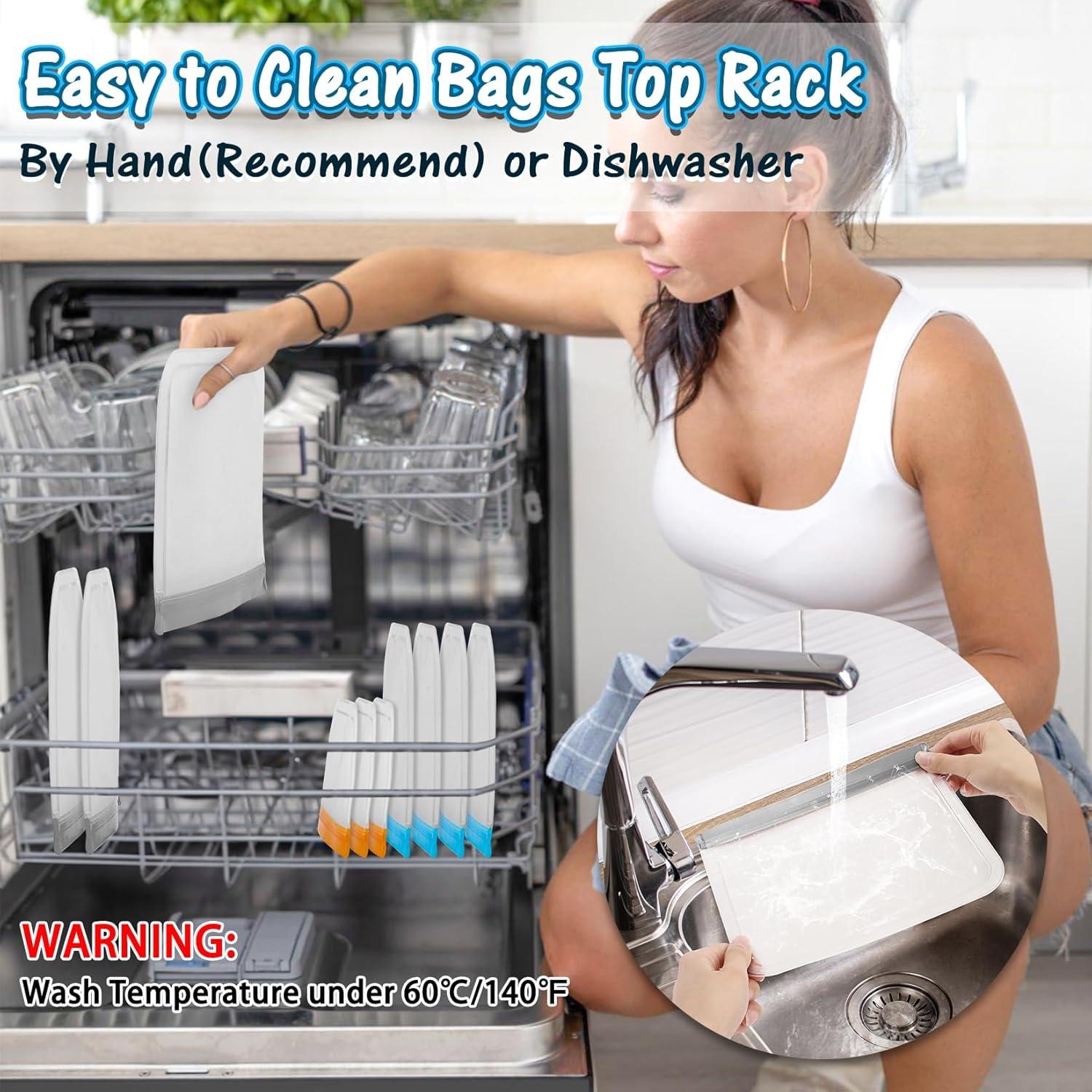 Bolsas Reutilizables de Silicona FUNFERY - 9 Unidades para Alimentos