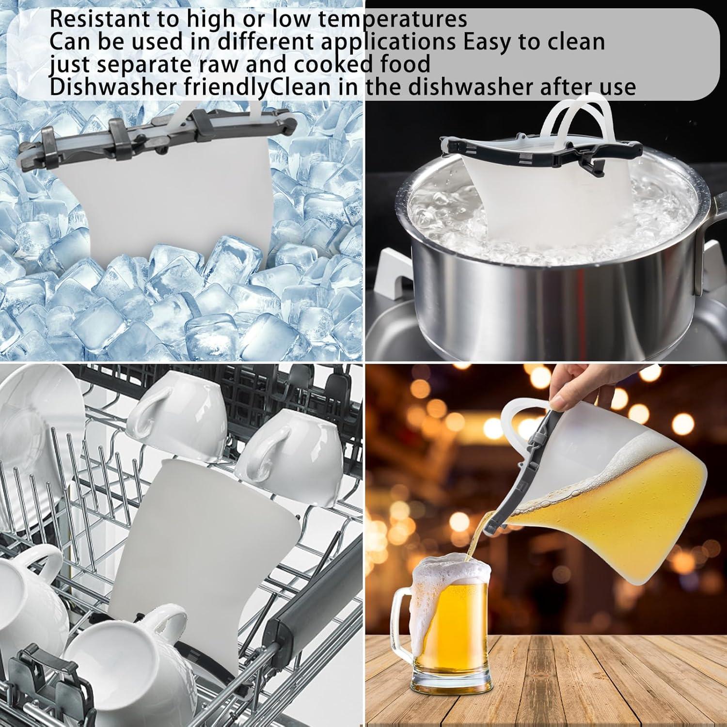 Bolsas de Almacenamiento de Silicona OneBird 1.5L 2Pack