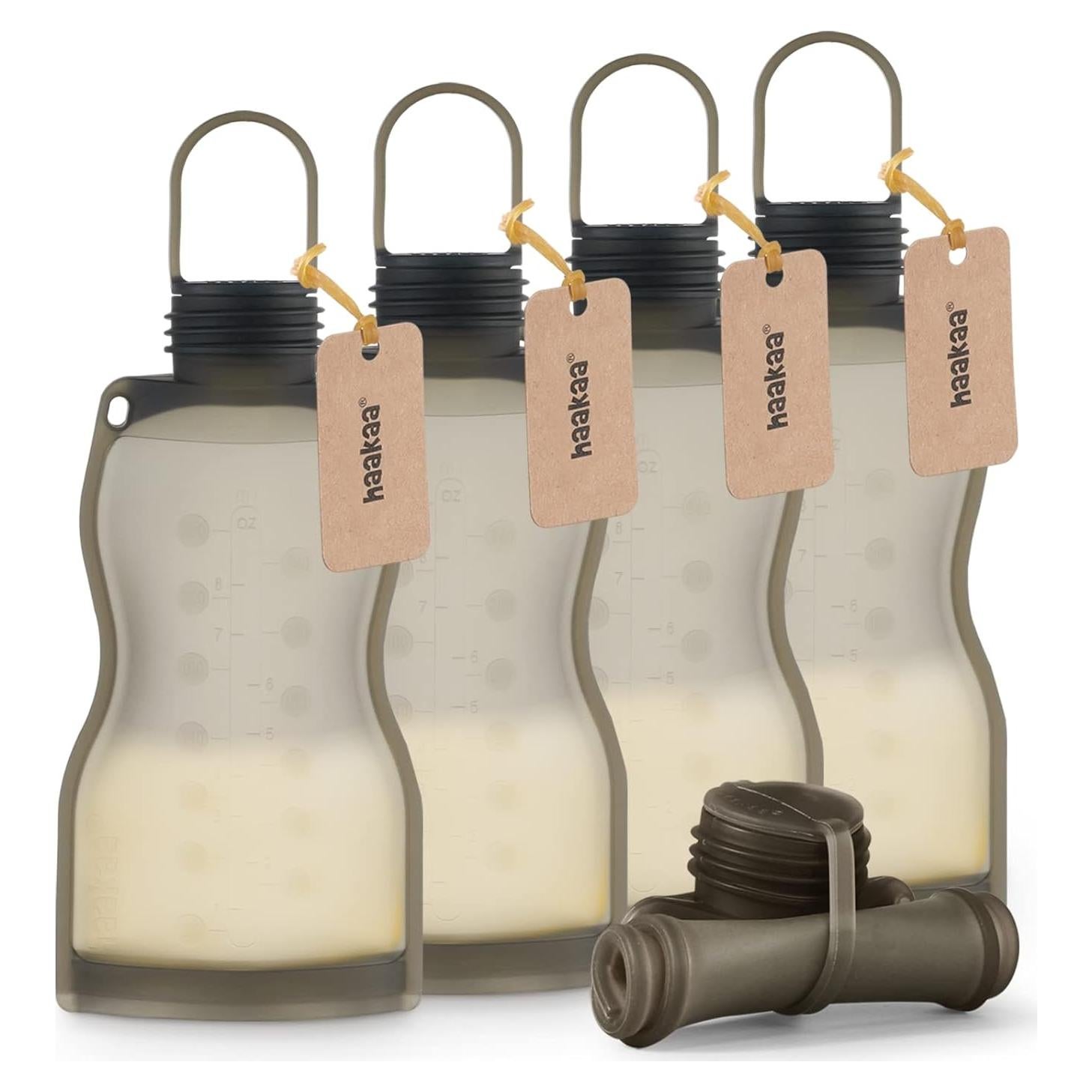 Bolsa de Almacenamiento de Leche Materna Haakaa 260 ml - 5 Unidades