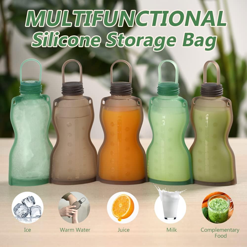 Bolsa de Almacenamiento de Leche Materna Haakaa 260 ml - 5 Unidades