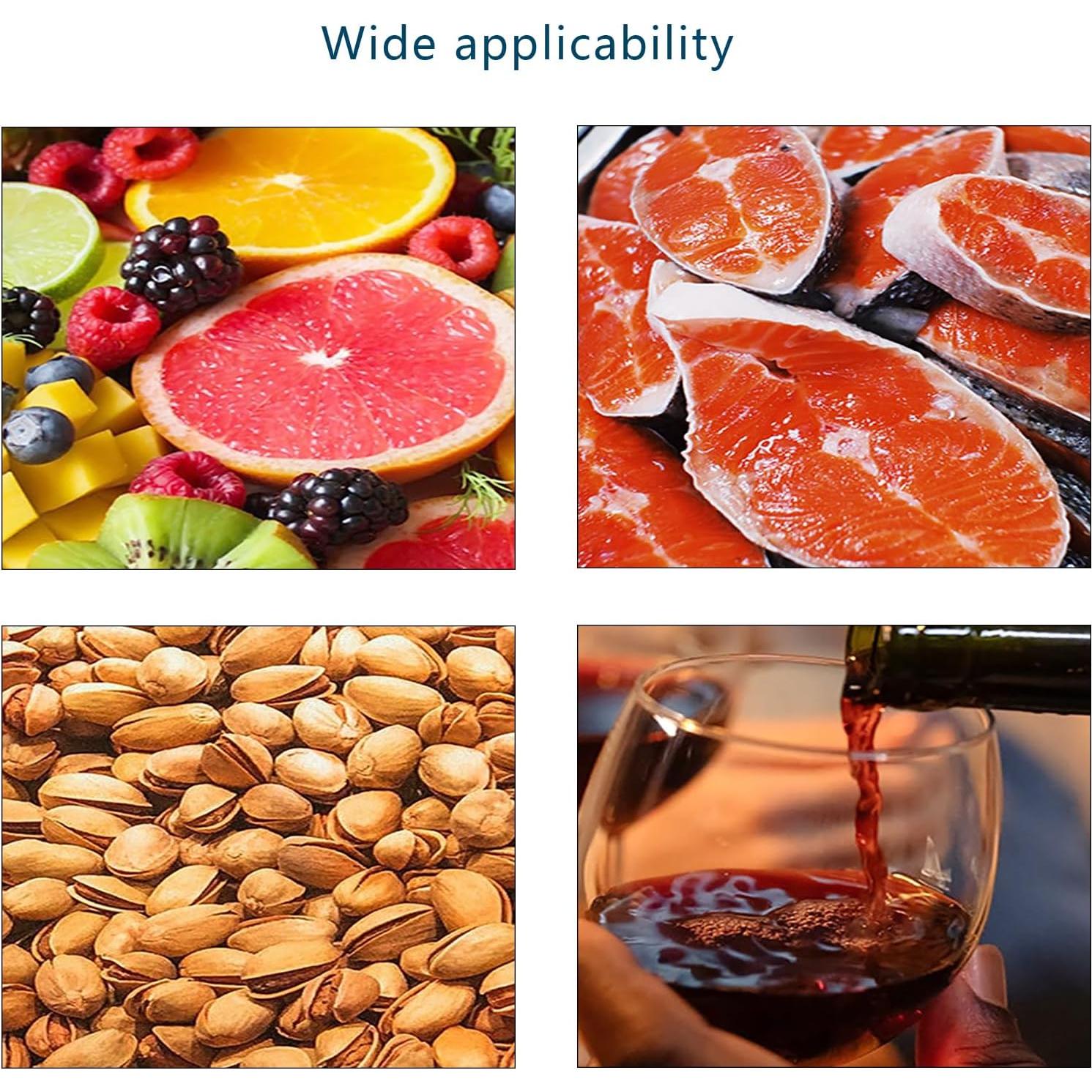 Bolsas de Almacenamiento de Alimentos Silicona WINDSIUUU 3 Pzas