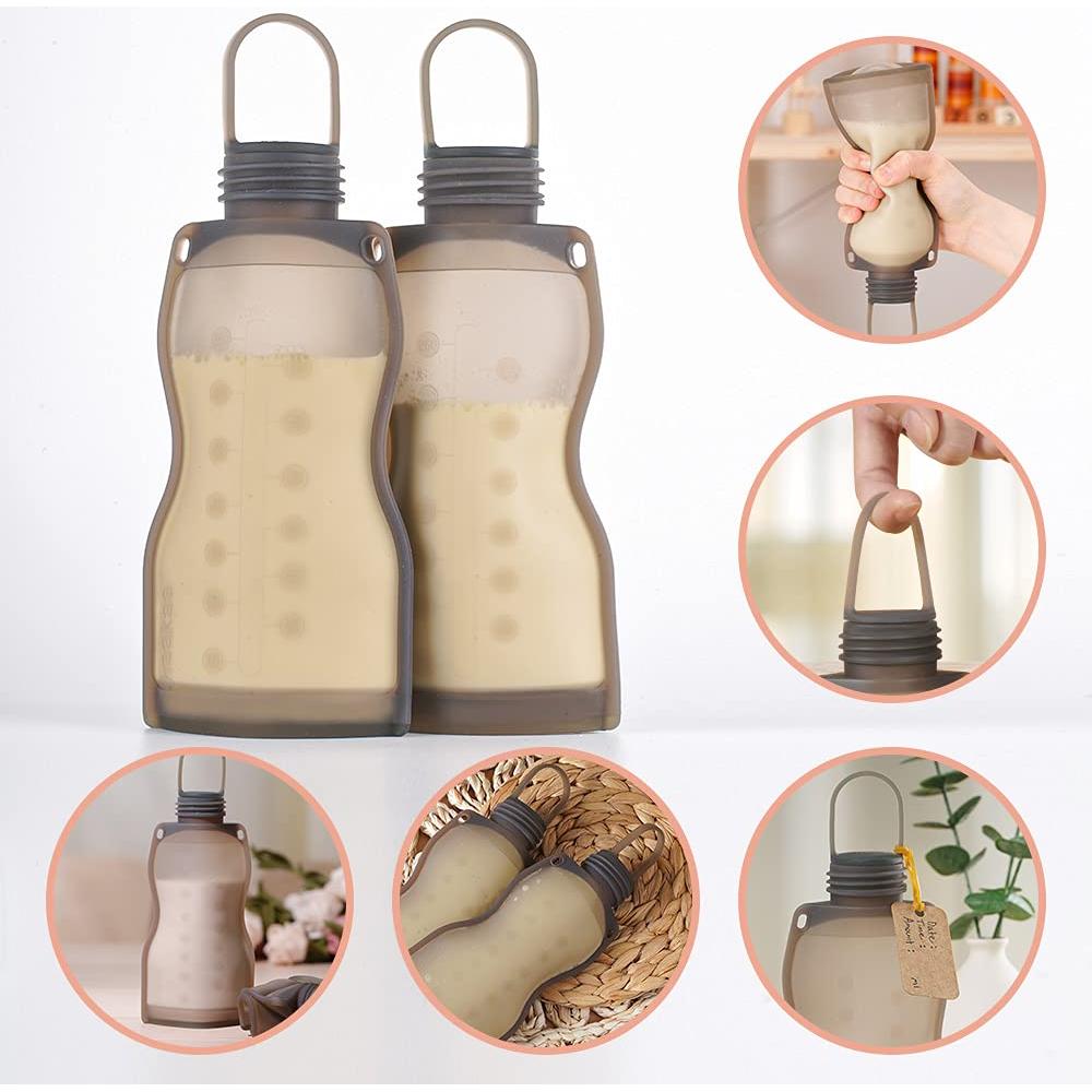 Bolsas de Almacenamiento de Leche Materna Haakaa 10 Piezas 260ml