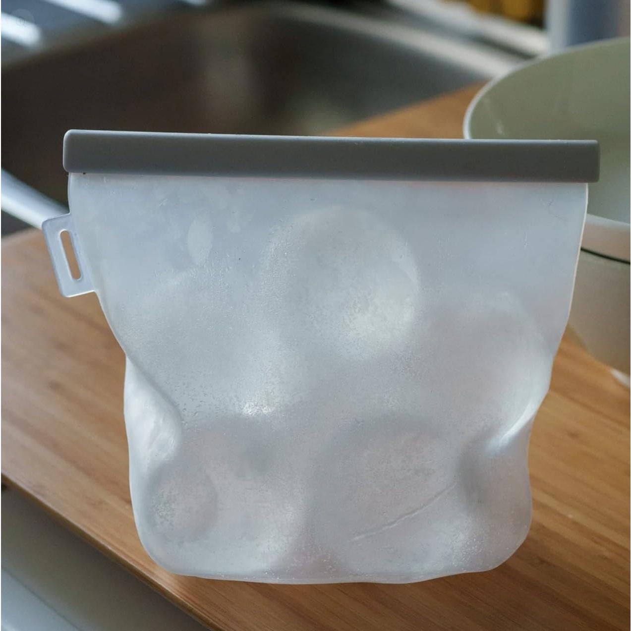 Bolsa de Almacenamiento de Hielo Claro NAISU 1.5L Silicona