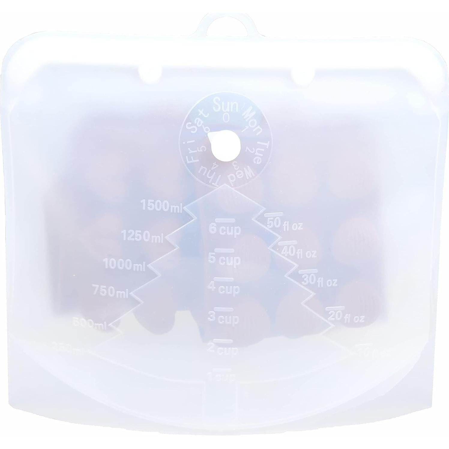 Bolsa de Silicona Reutilizable 3R Grande - 3 Piezas Ecológicas