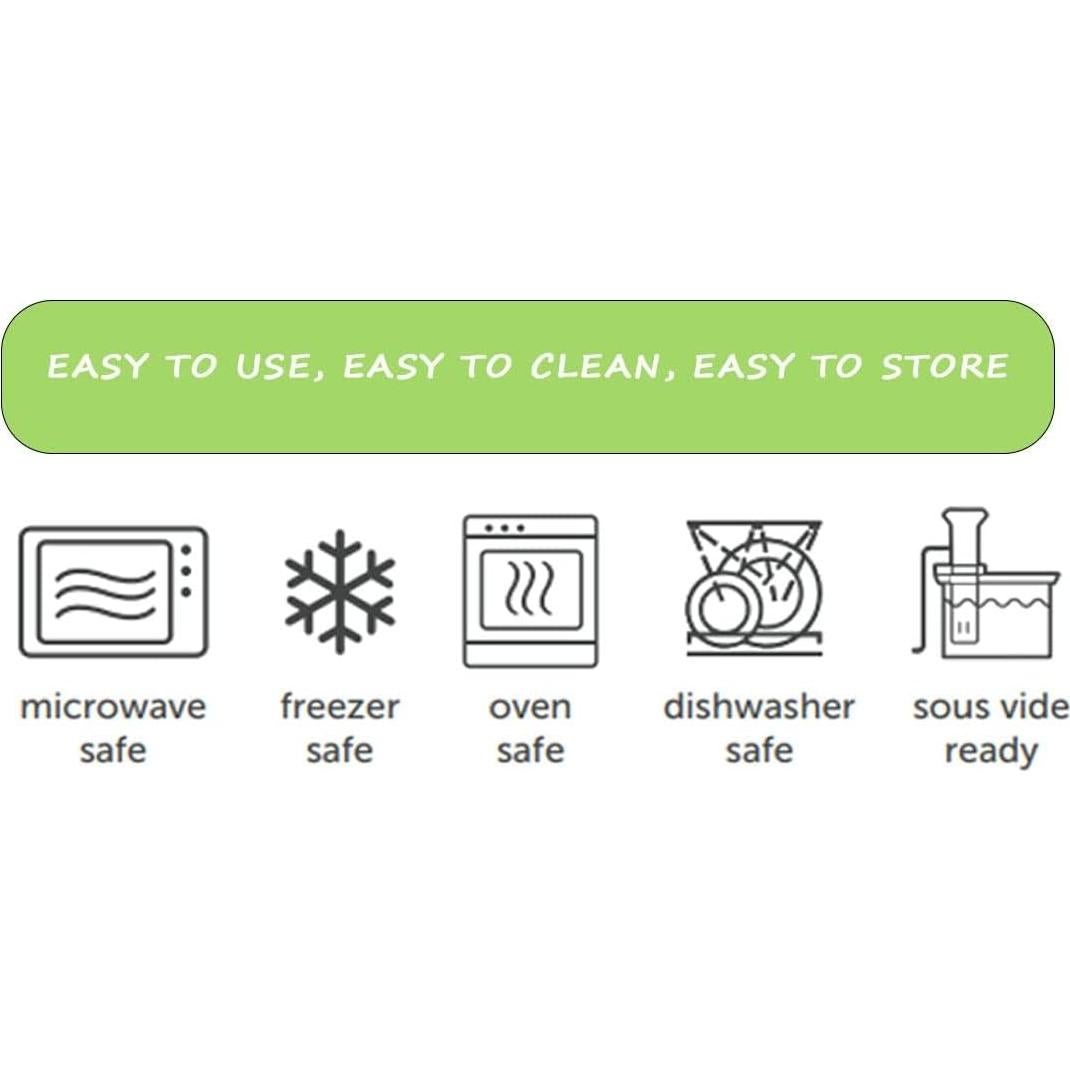 Bolsa de Silicona Reutilizable 3R Grande - 3 Piezas Ecológicas