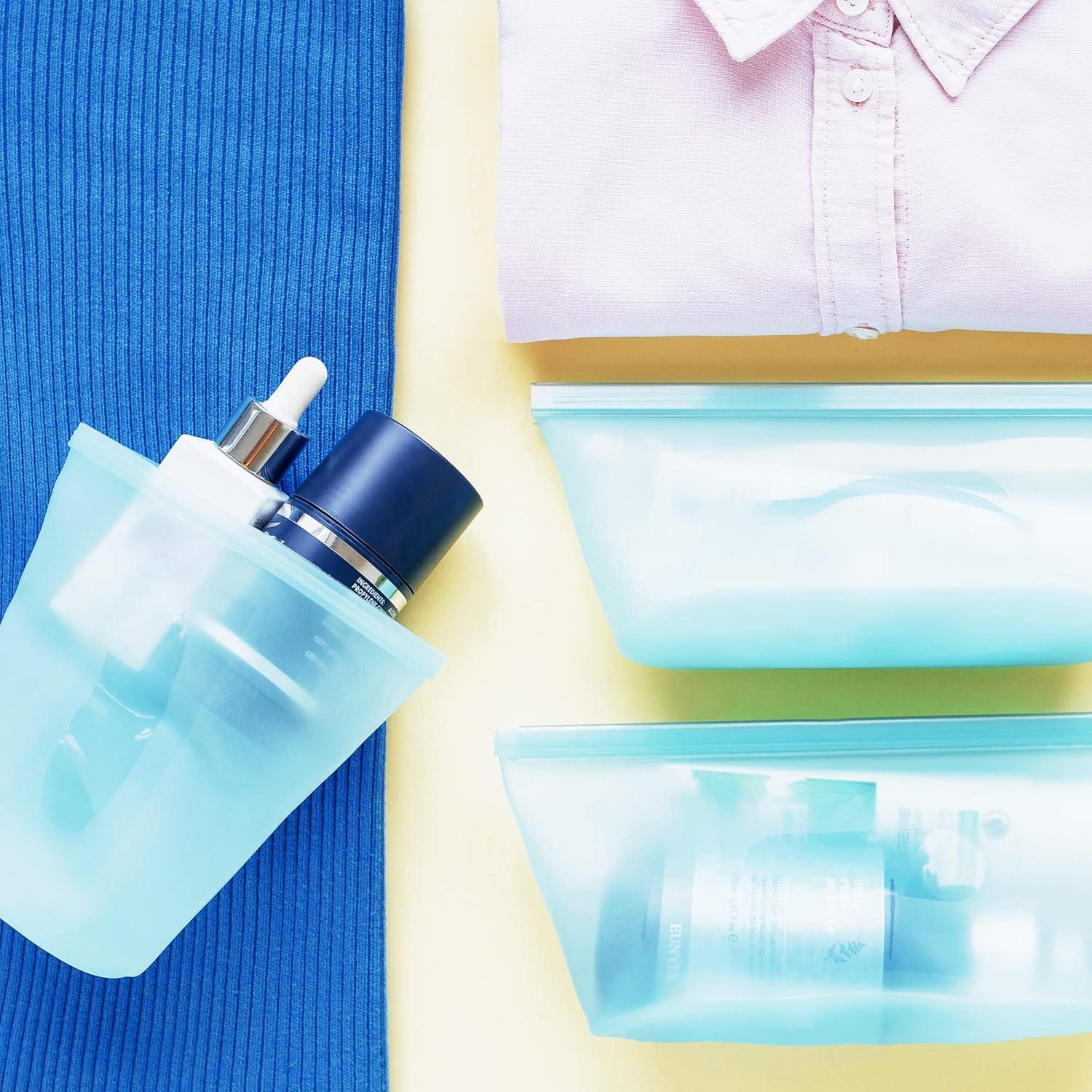 Bolsas de Almacenamiento Reutilizables Swedish Home - Silicona Hermética 3 Piezas