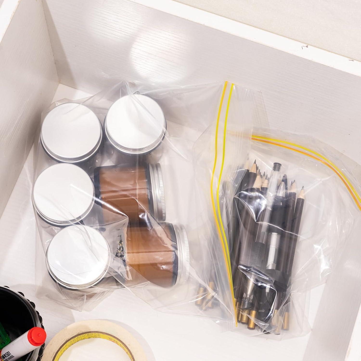 Bolsas de Almacenamiento Reutilizables Xlsyixl 25 Piezas 1.3QT y 3QT