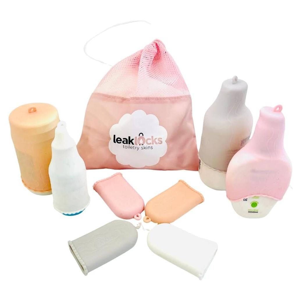 Pieles de Aseo Reutilizables LeakLocks RInseroo - Paquete de 4