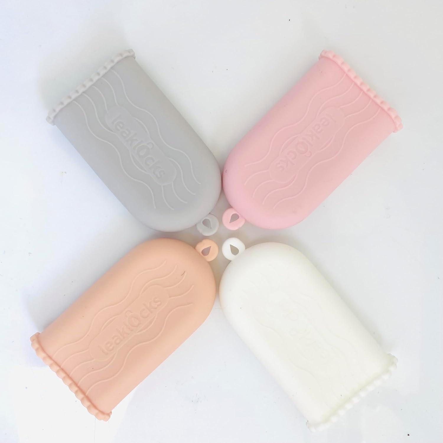 Pieles de Aseo Reutilizables LeakLocks RInseroo - Paquete de 4