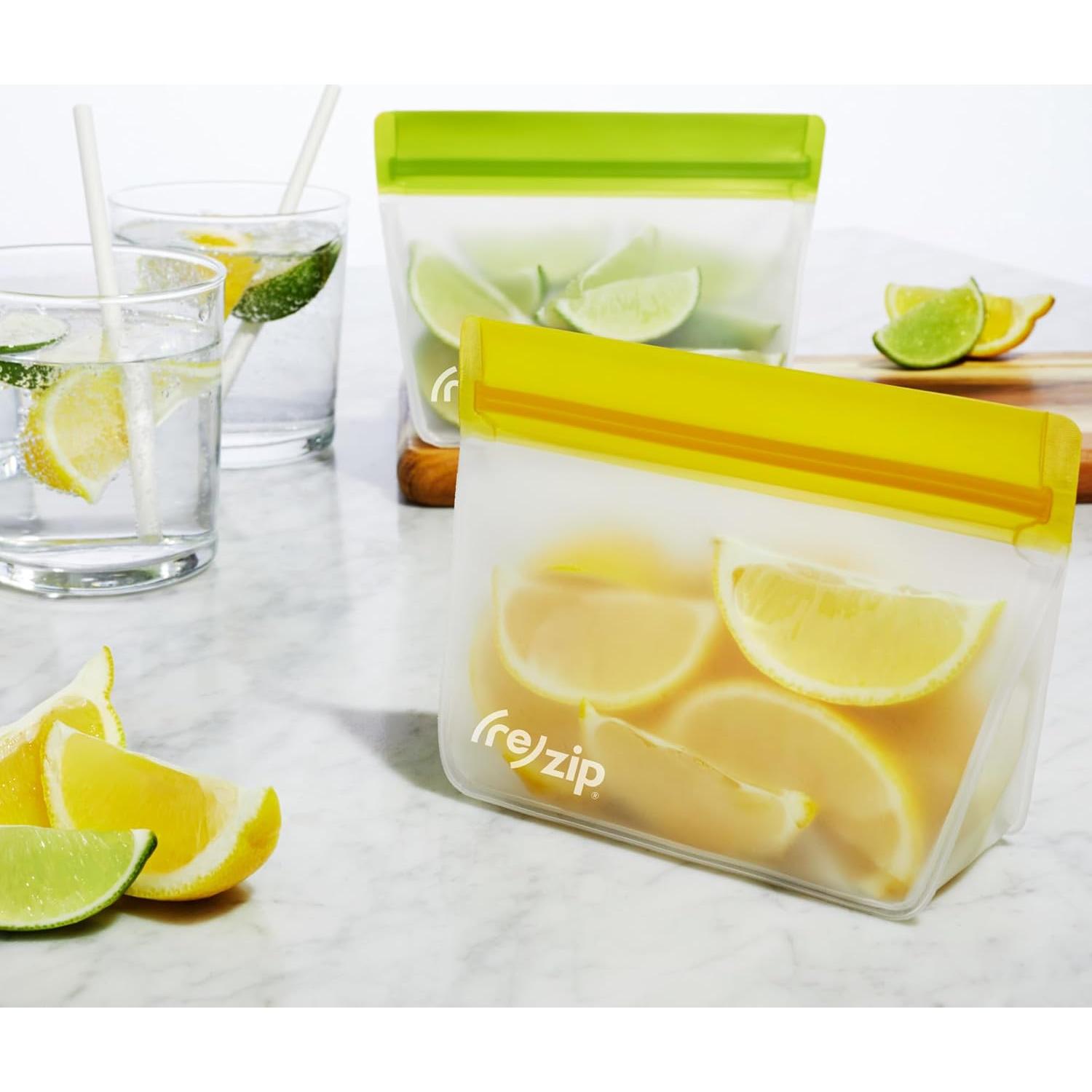 Bolsas Reutilizables de Pie re)zip 5 Pack 1 Taza Multicolor