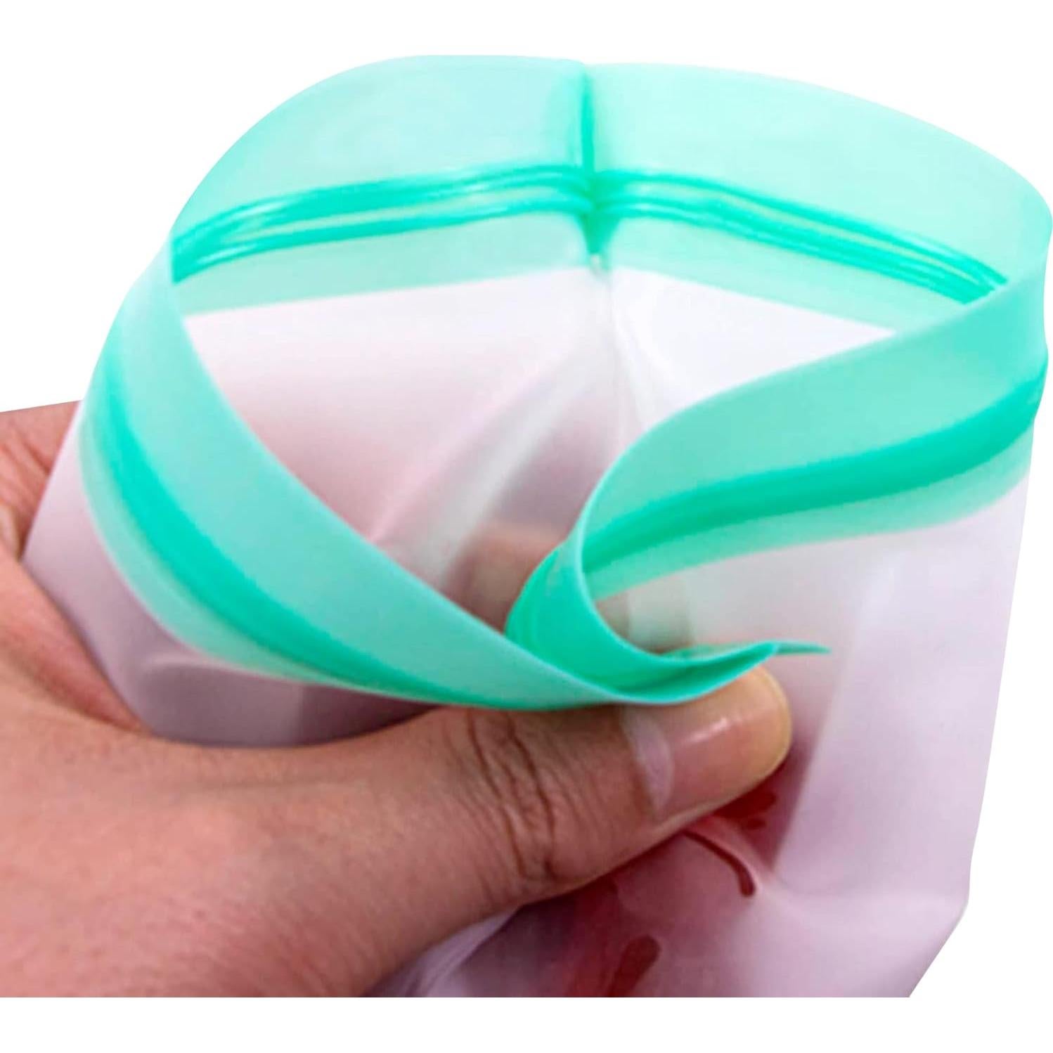 22 Bolsas de Almacenamiento Reutilizables Lilymeche PEVA 15L