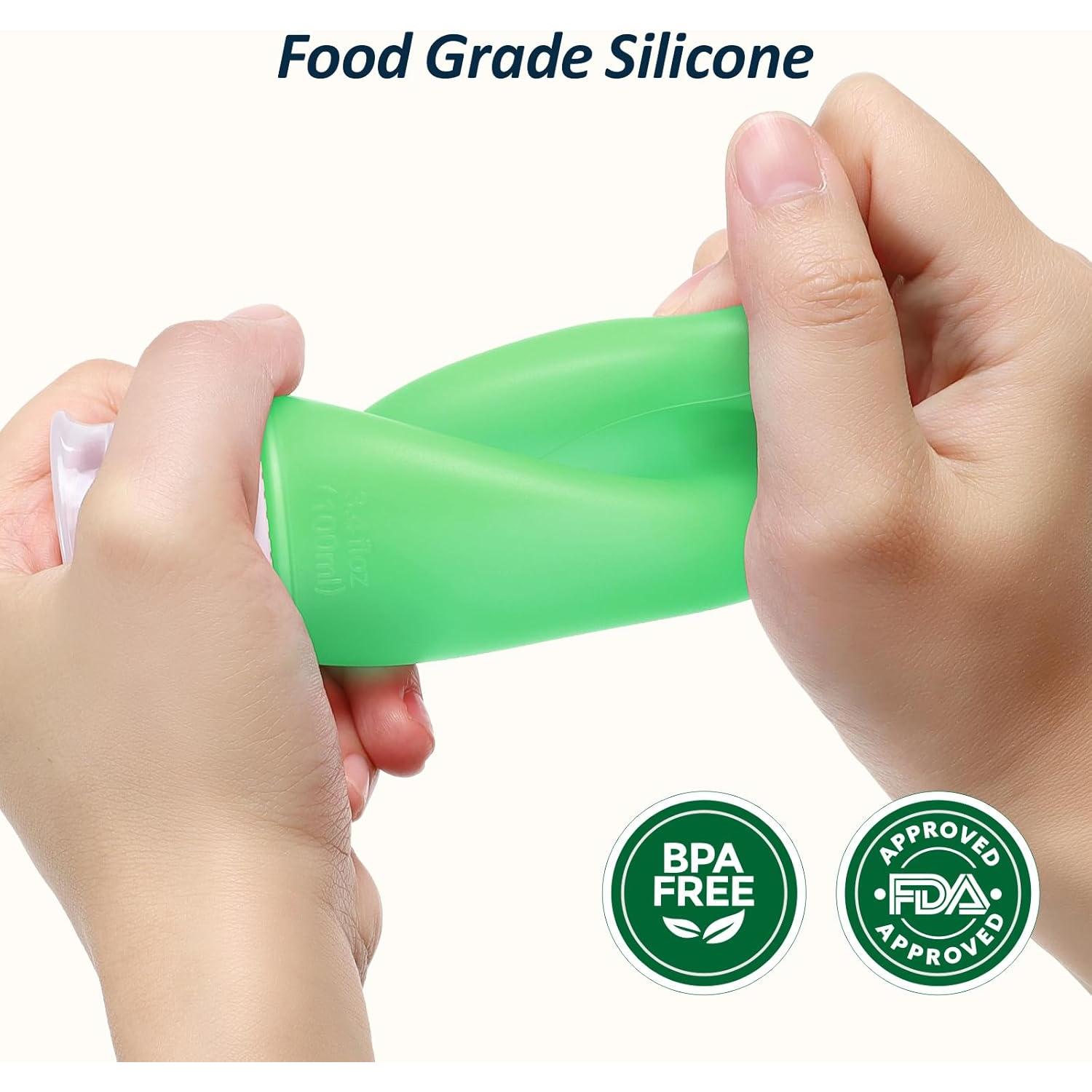 Bolsa de Aseo TSA PACKISM con 8 Botellas Silicona 100ml