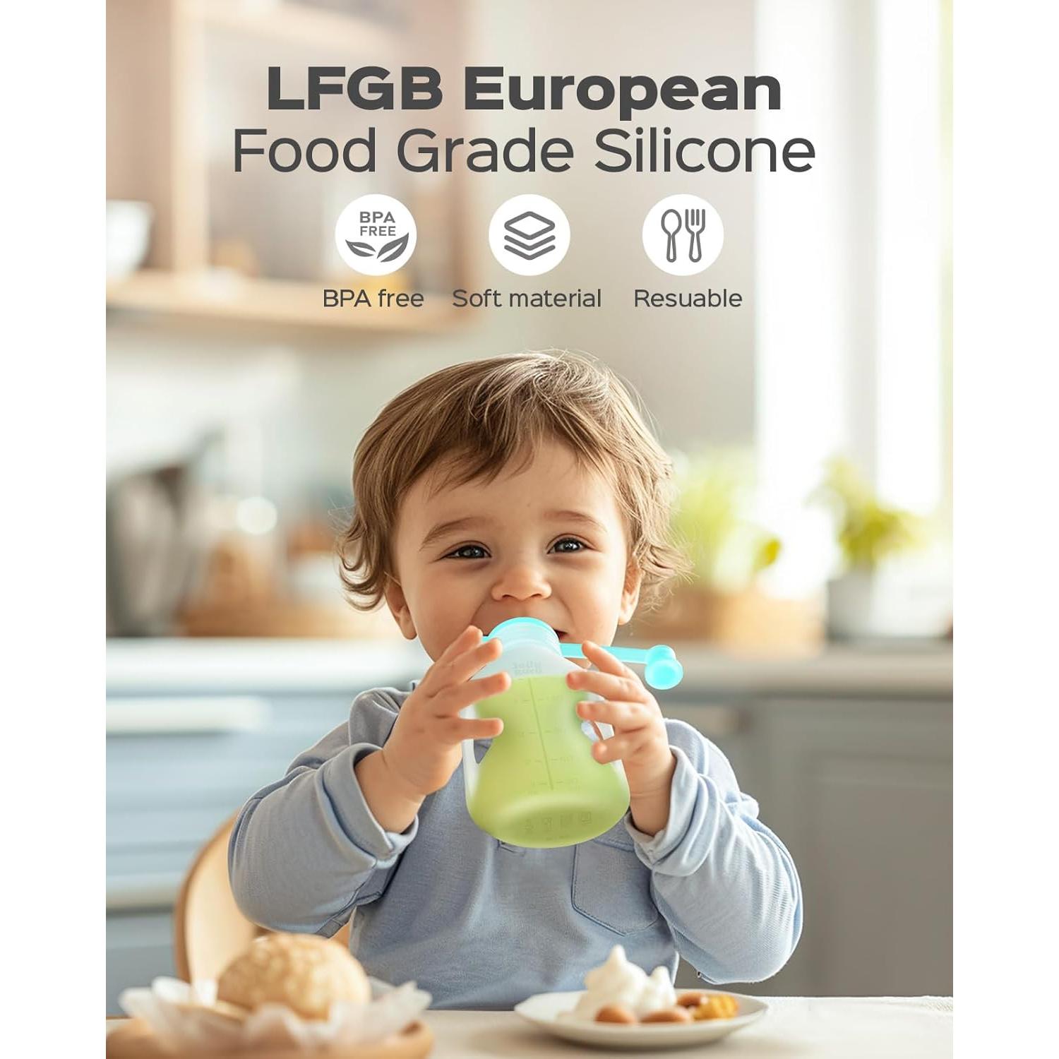 Bolsas Reutilizables de Silicona Jelly Ruru 148ml 2 Unidades