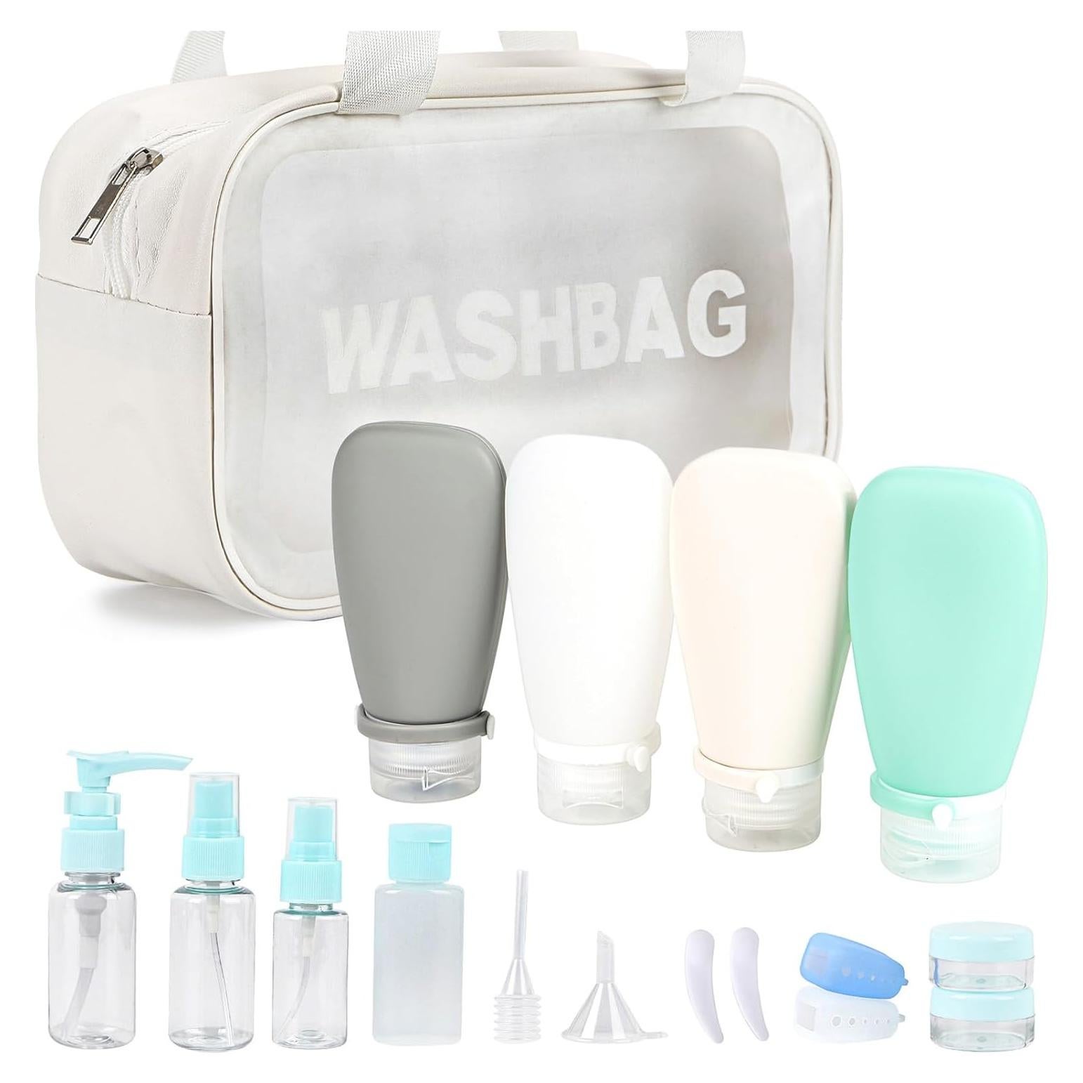 Juego de Aseo de Viaje 18 Piezas DingCo - Aprobado TSA