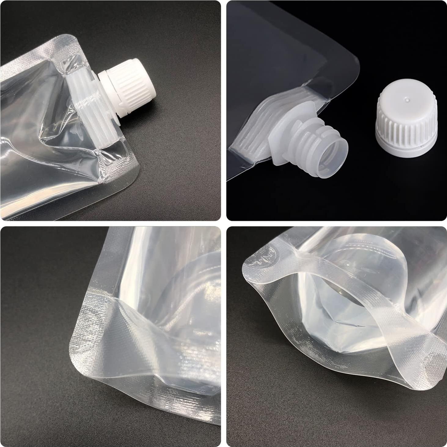 Botellas de Plástico Keon 237ml - 10 Pcs + 2 Embudos