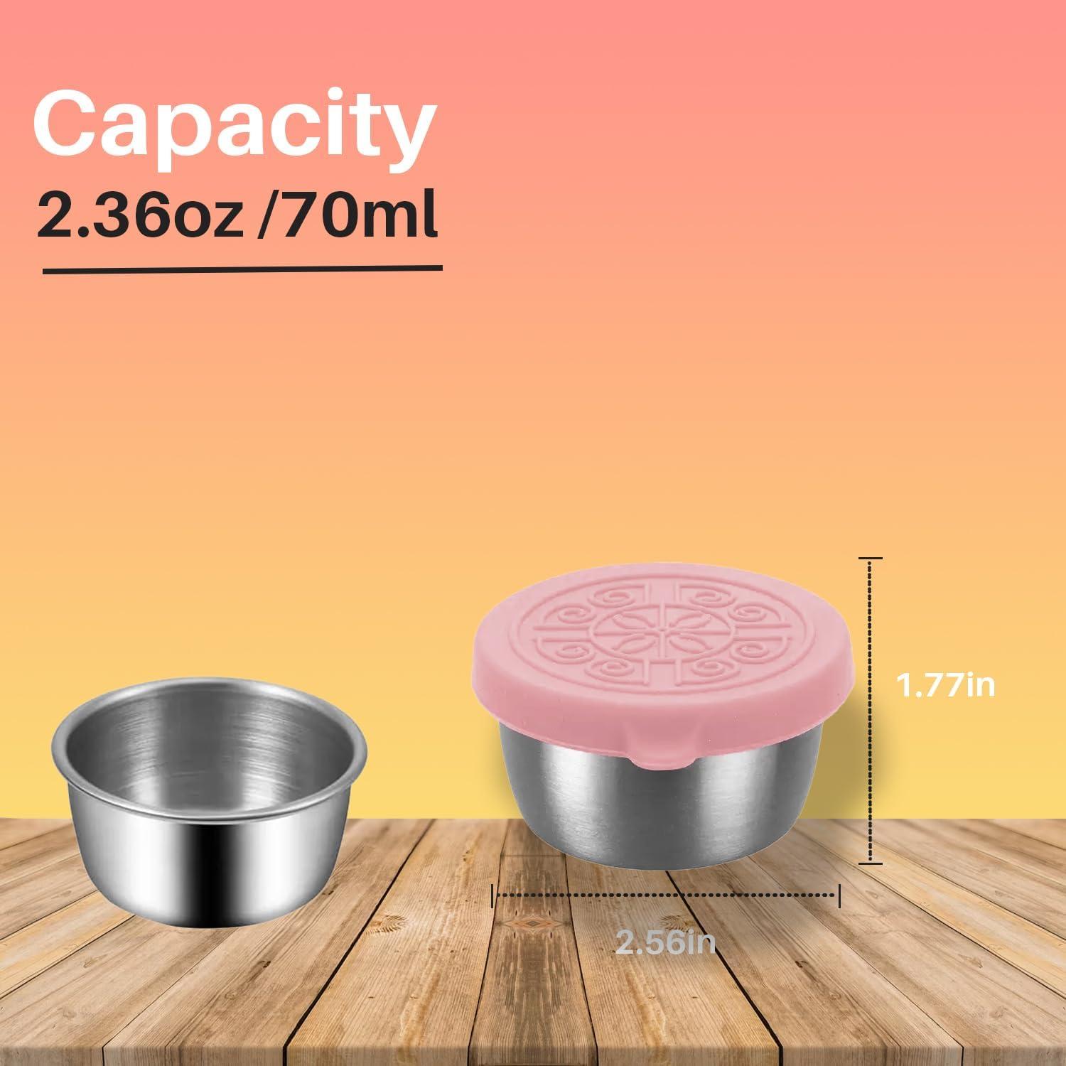 Paquete de 6 Contenedores de Aderezo VIGOR PATH 70ml