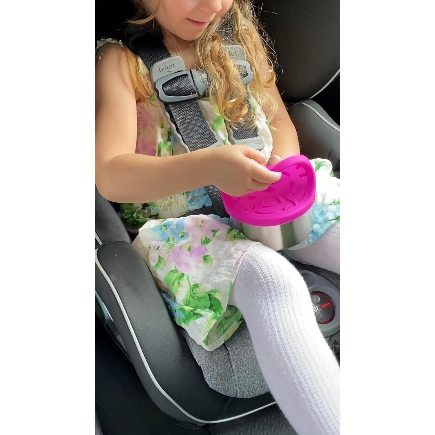 2 Contenedores de Acero Inoxidable TAVVA 12 oz A Prueba de Fugas