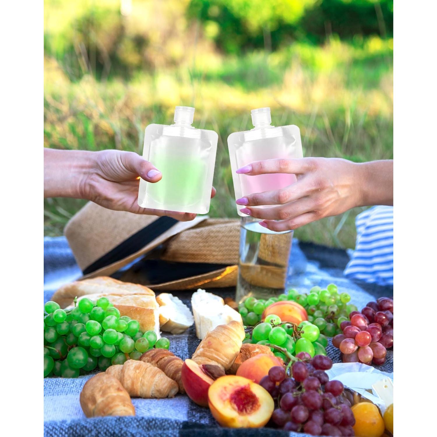 Set de 20 Bolsas de Líquido de Viaje EORTA 30ml a Prueba de Fugas