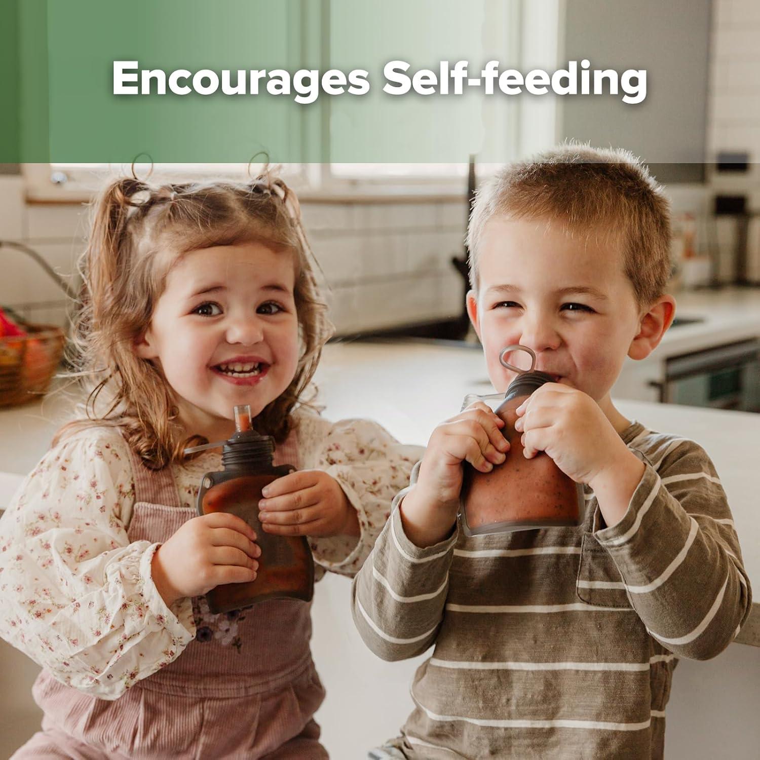 Bolsas Reutilizables para Comida de Bebé Haakaa - 4 Unidades