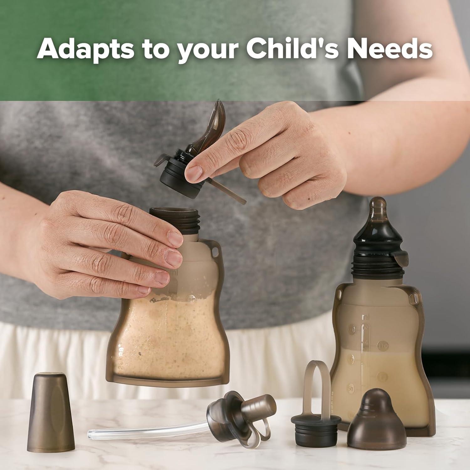 Bolsas Reutilizables para Comida de Bebé Haakaa - 4 Unidades