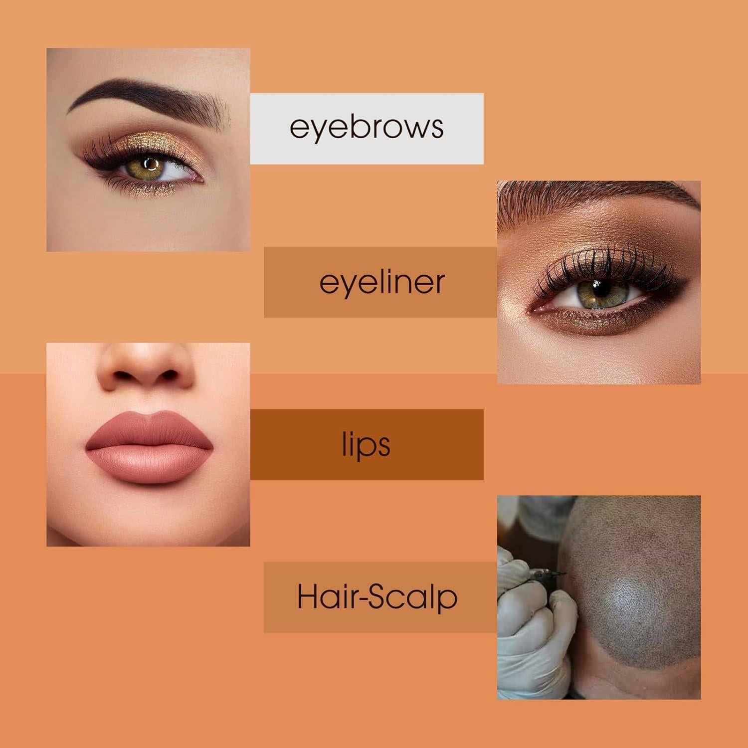 Agujas de Cartucho Tatuaje INKin 0.18mm 20Pcs Maquillaje Permanente