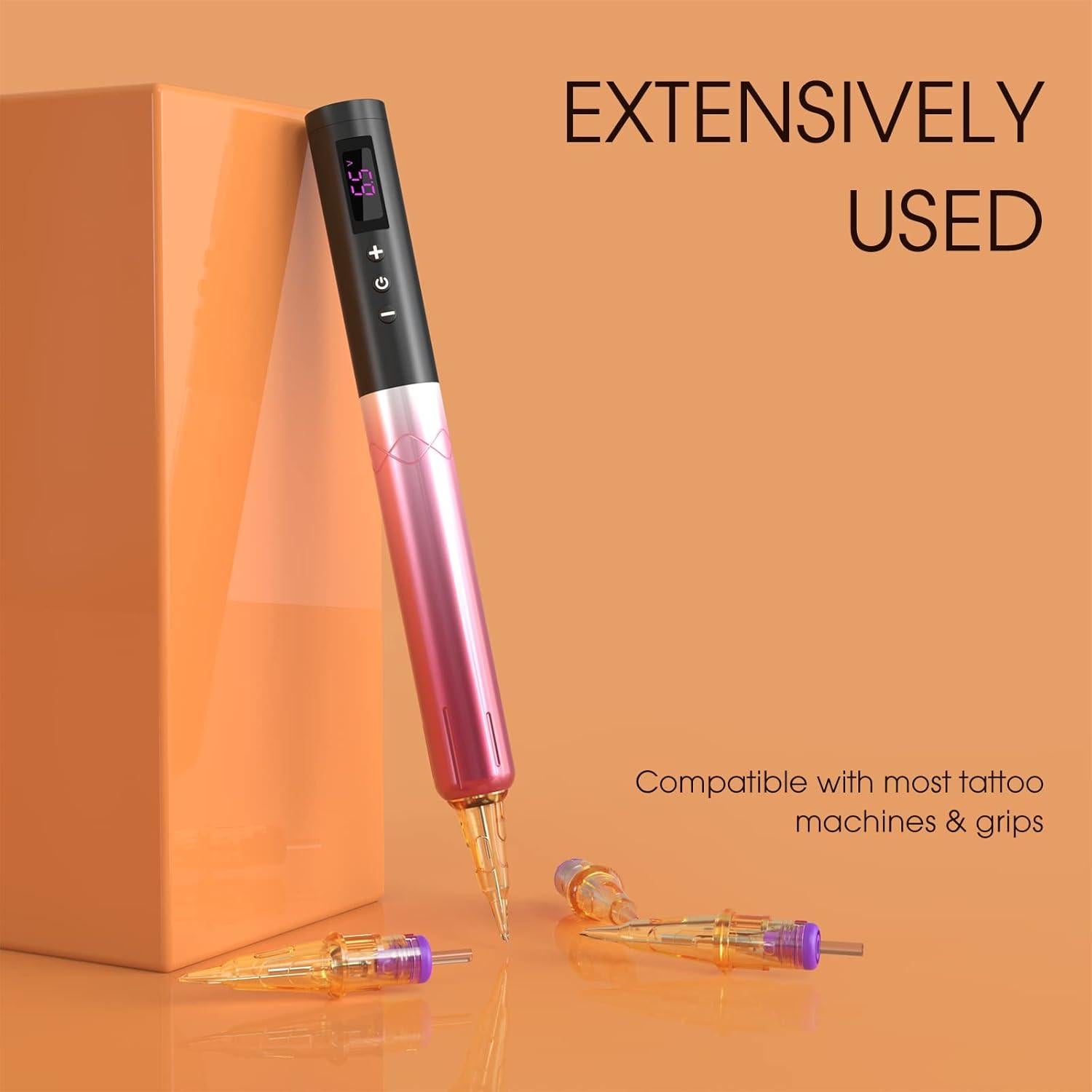 Agujas de Cartucho Tatuaje INKin 0.18mm 20Pcs Maquillaje Permanente