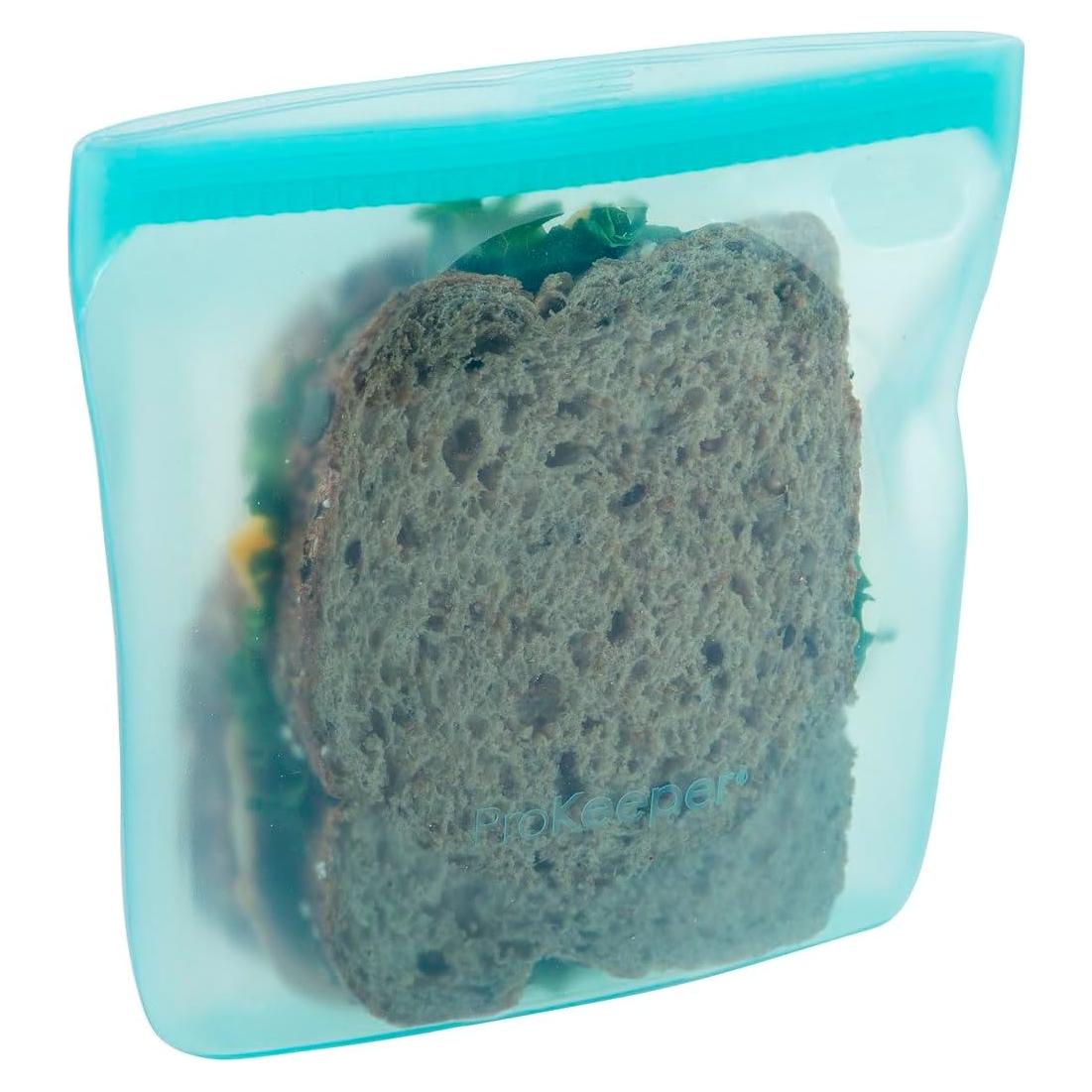 Bolsa de Silicona Reutilizable ProKeeper Grande 355ml Turquesa