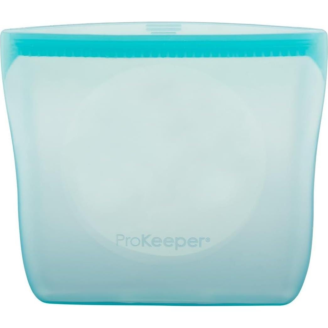 Bolsa de Silicona Reutilizable ProKeeper Grande 355ml Turquesa
