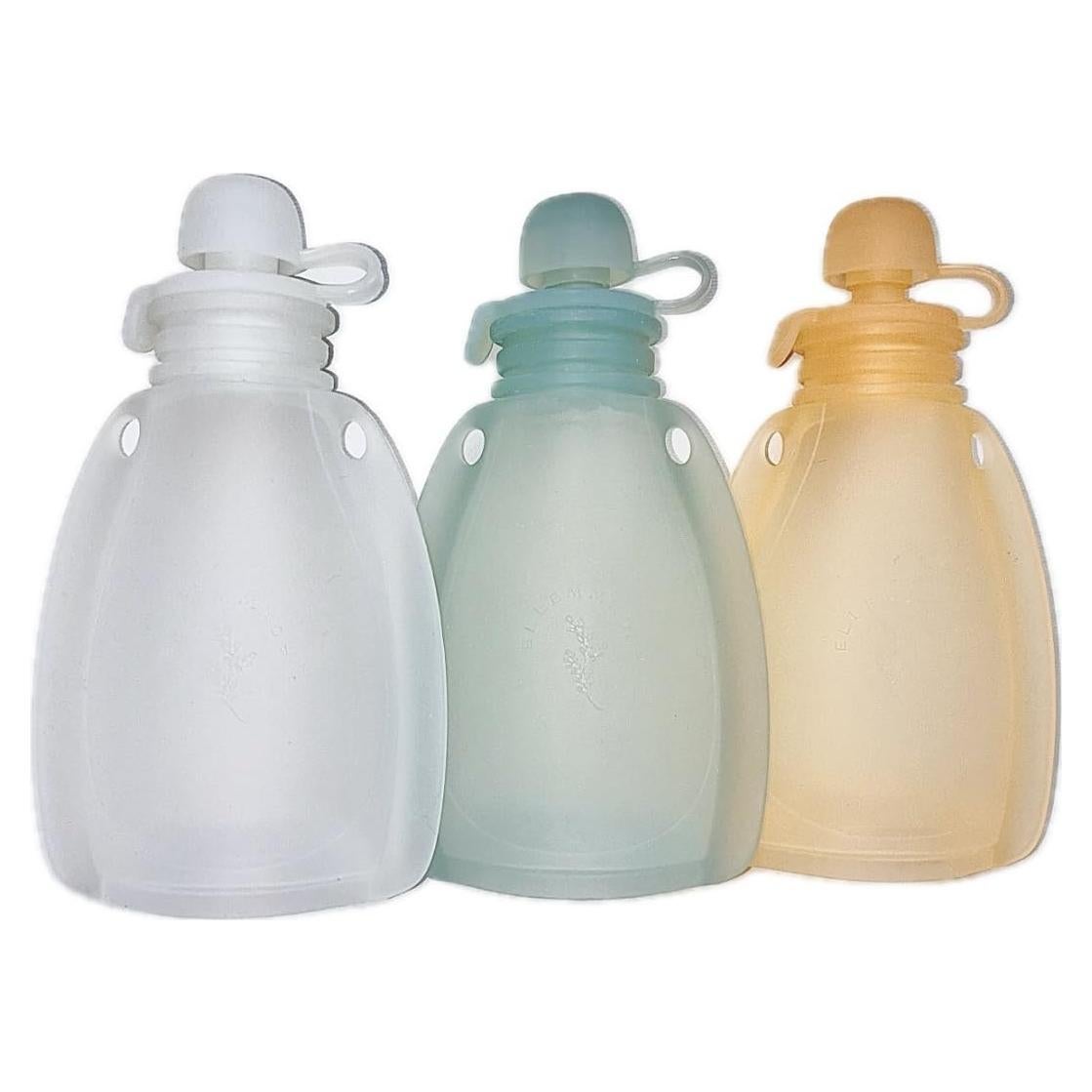 Bolsas de Almacenamiento de Leche Materna Silicona 120ml - 3 Piezas