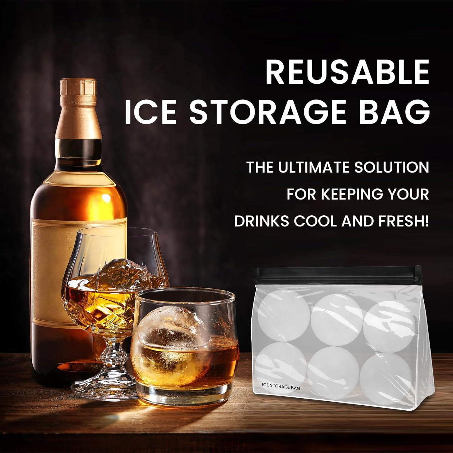 Paquete de 2 Bolsas de Almacenamiento de Hielo diatomiteco 25.4x17.8cm