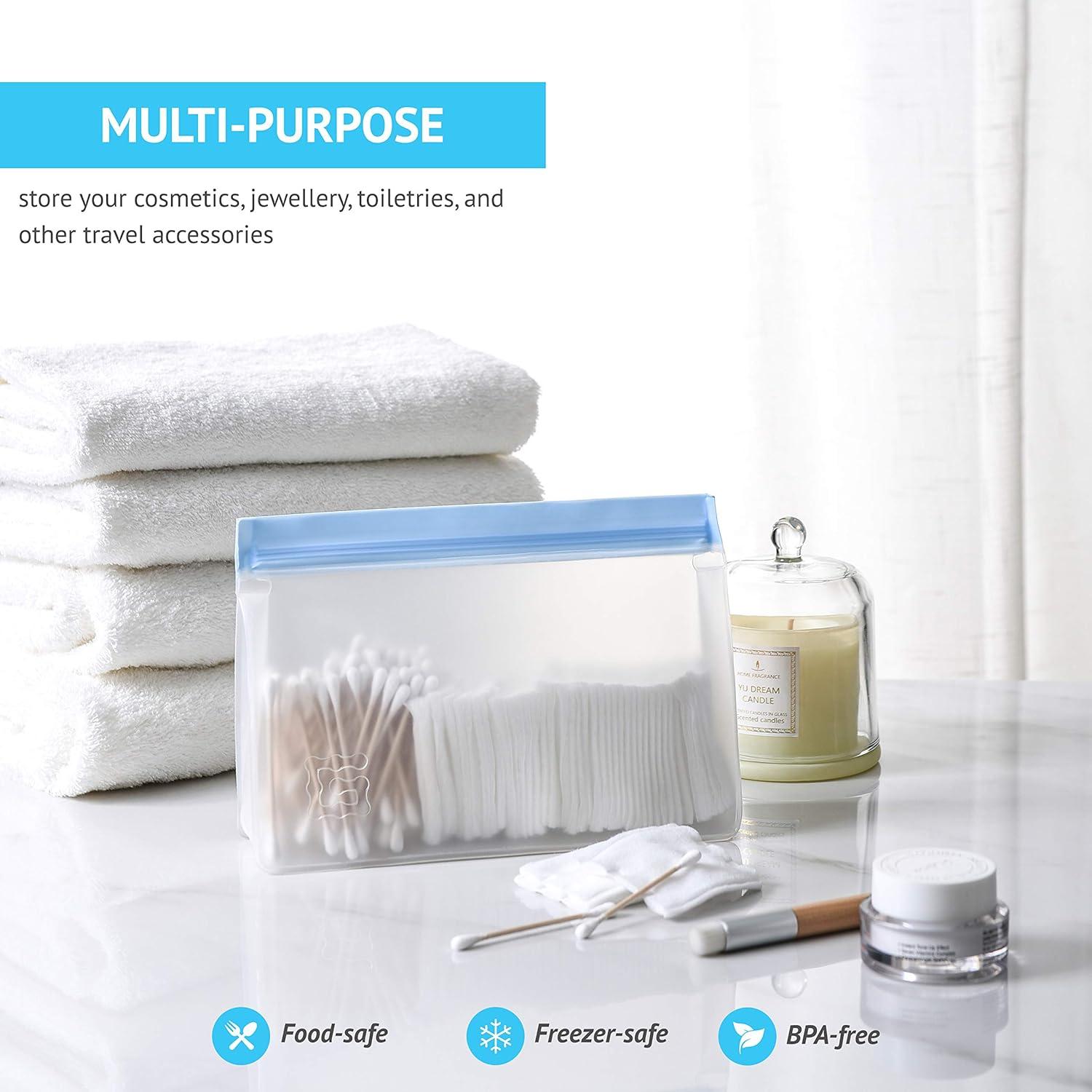 Bolsas de Almacenamiento Reutilizables Gridlabs - 10 Unidades PEVA