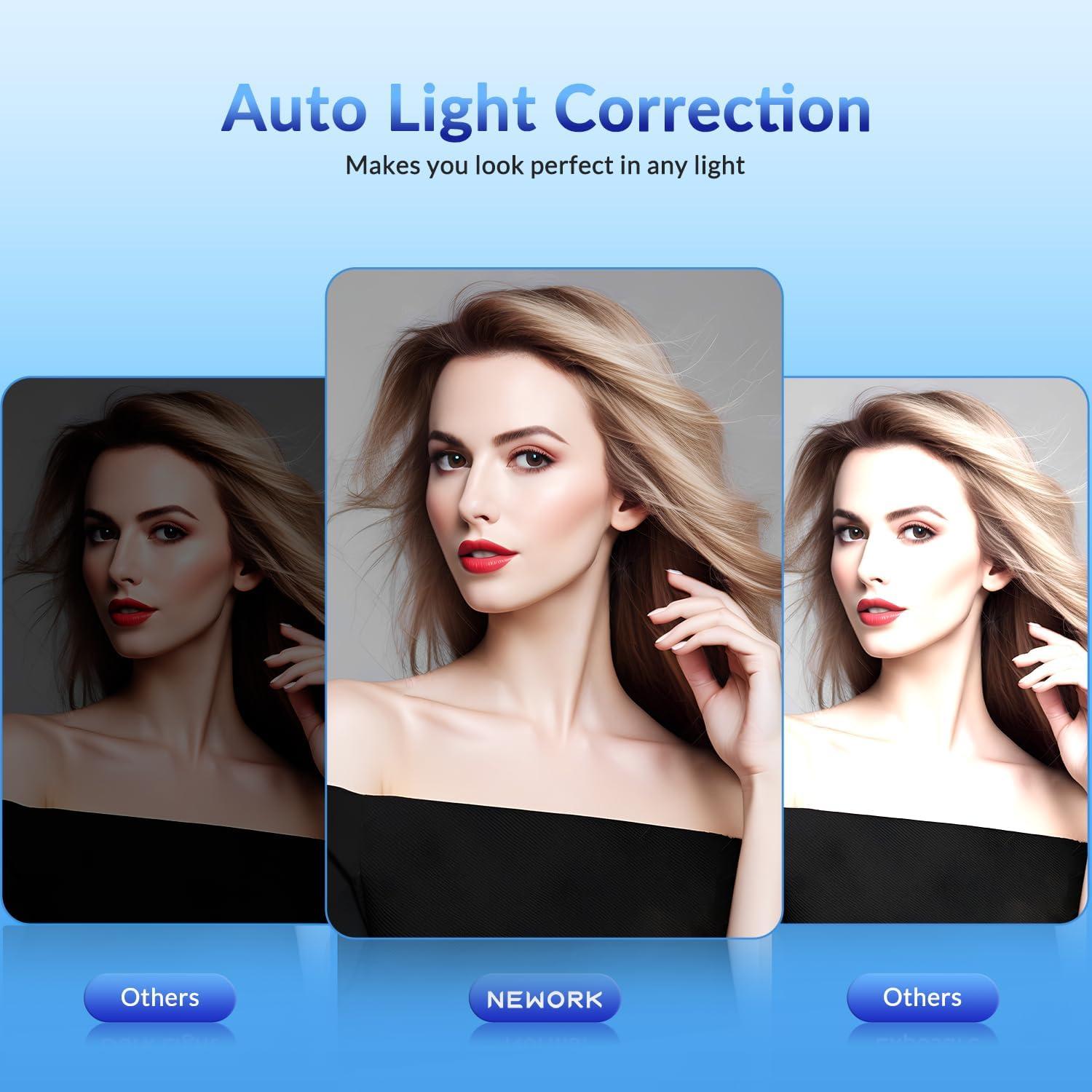 Cámara Web 4K NEWORK EasyCam 501, USB Plug & Play, 2 Micrófonos