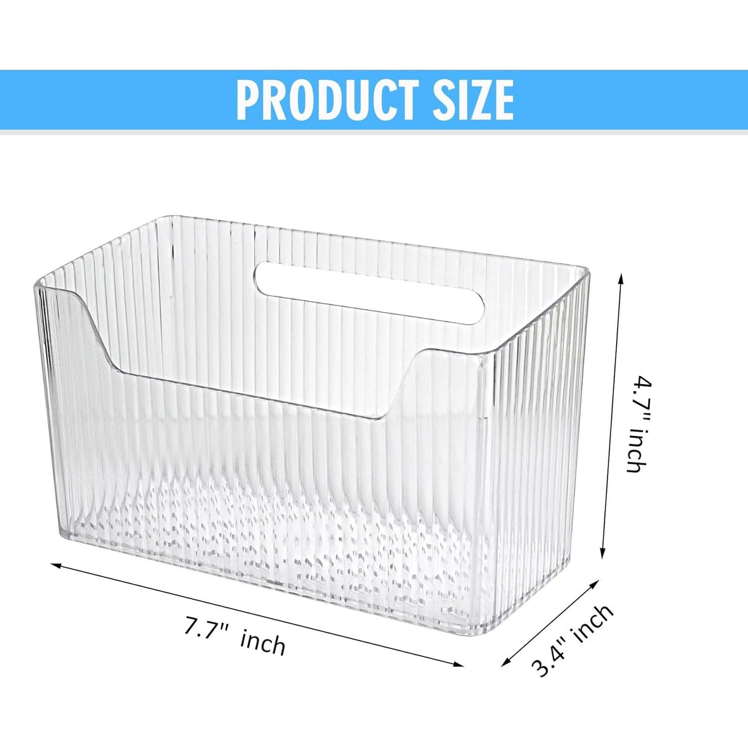 Organizador de Puerta de Gabinete PENSINO Pack de 2 Transparente