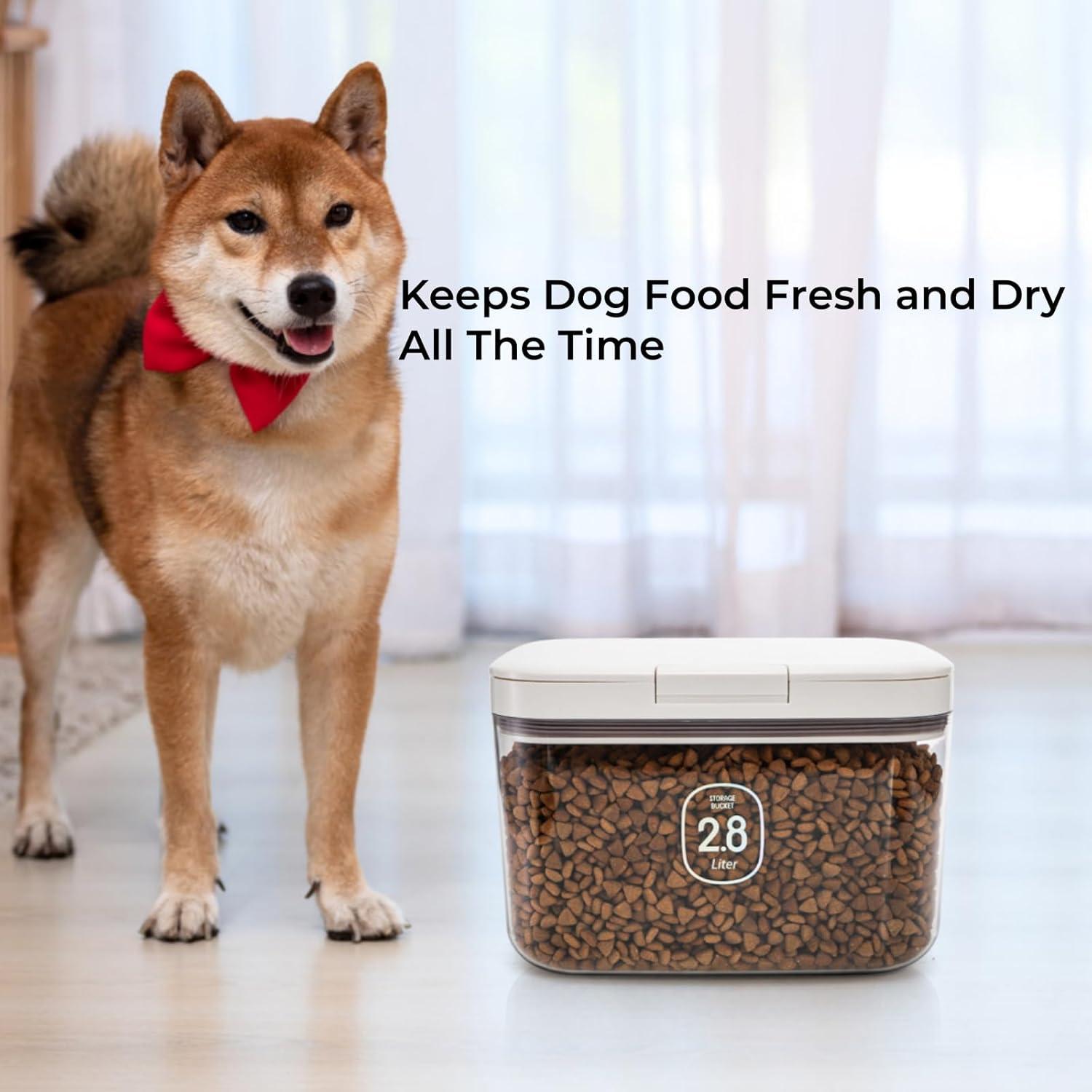 Contenedor de cápsulas de lavandería Tlence 2.8L con tapa clic