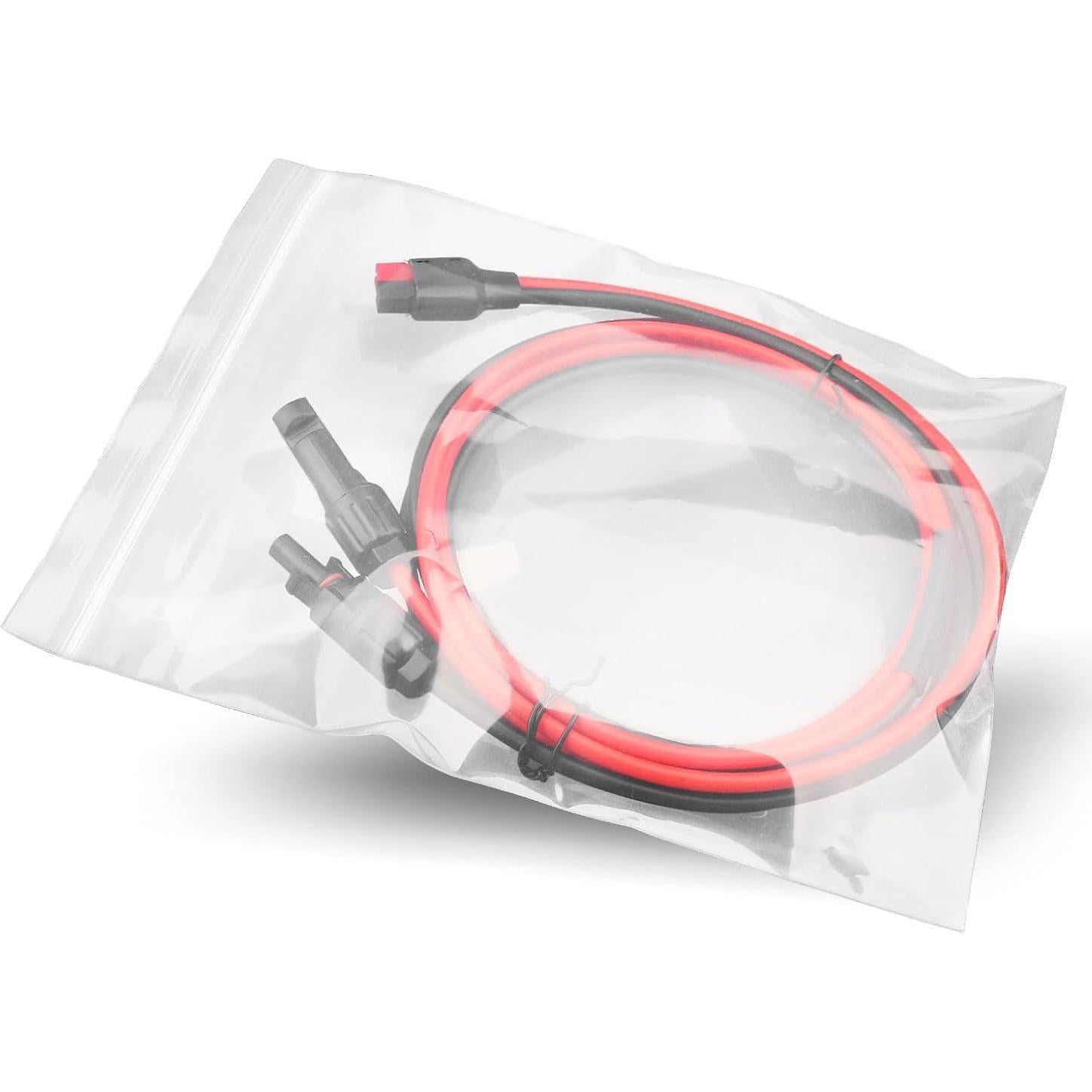 Cable Solar 10AWG Anderson 182,88 cm para Generadores