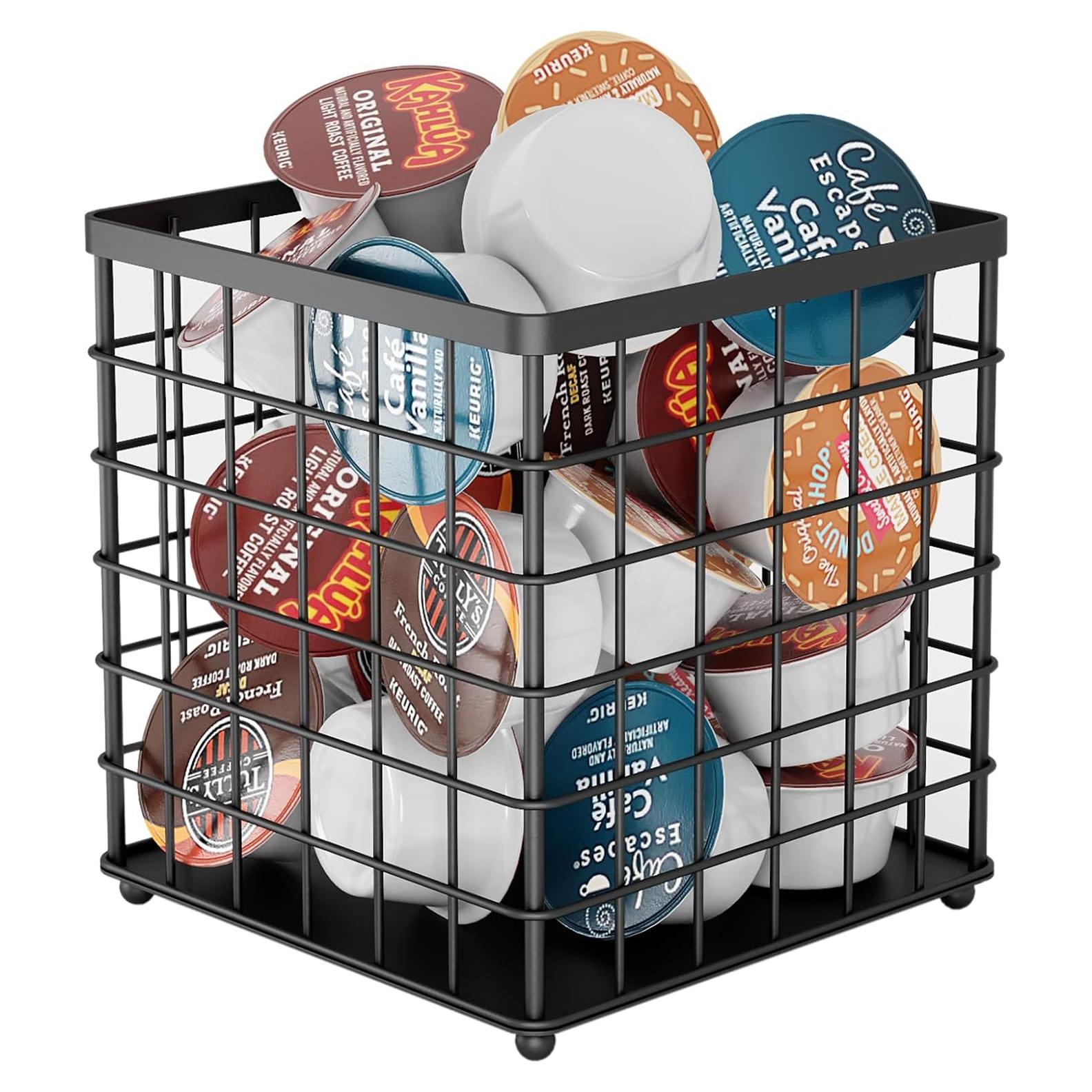 Organizador de Cápsulas de Café HORIAMIT 75 Cápsulas Negro