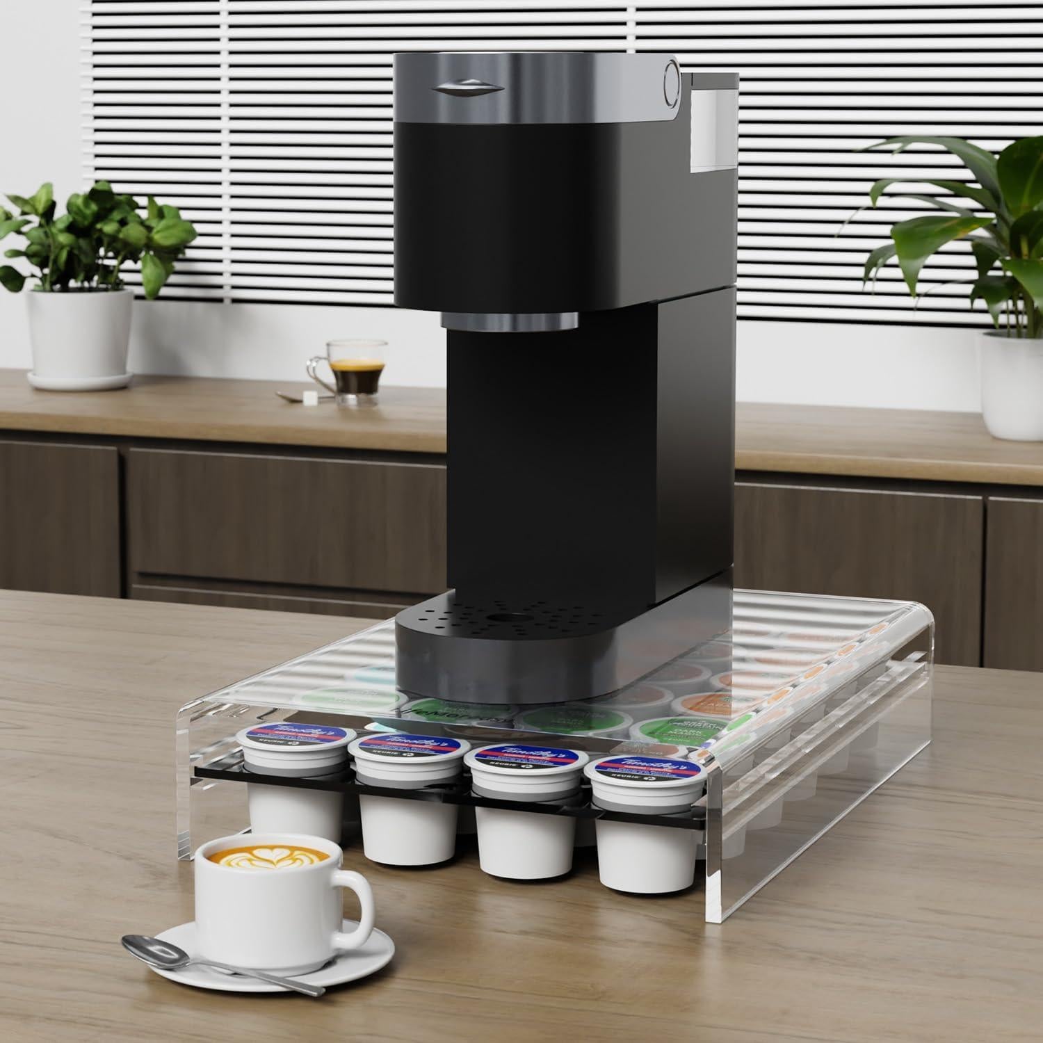 Soporte para K Cup Lifemoreasy, Almacenamiento 24 Cápsulas