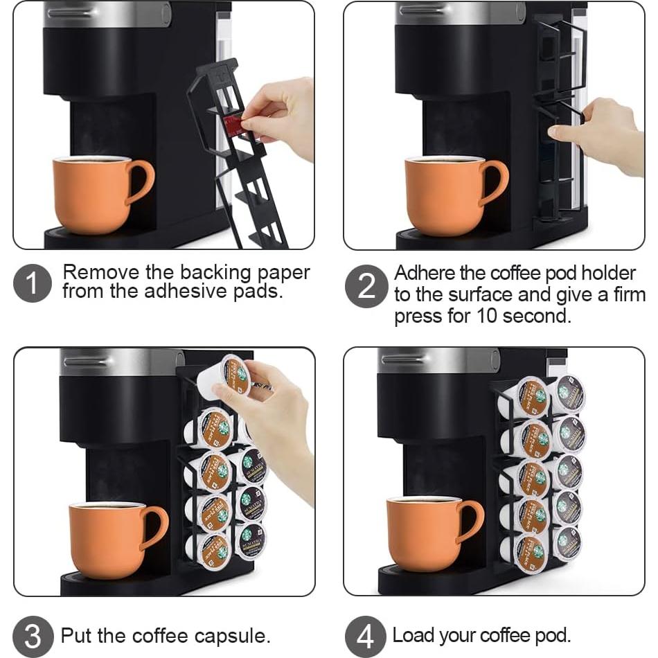 Soporte para Cápsulas de Café K-Cup SUNGRACE - 3 Unidades