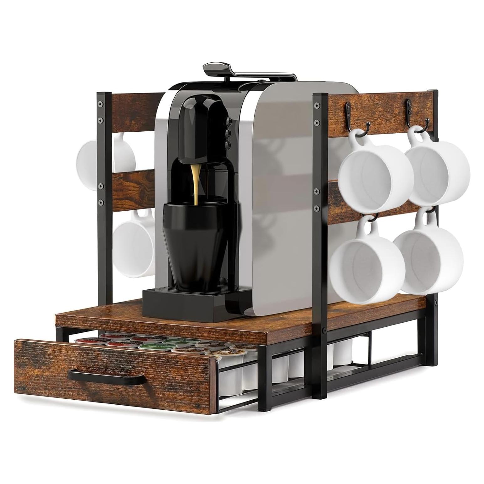 Soporte para K Cup Evermagin, 35 Cápsulas, Marrón Rústico