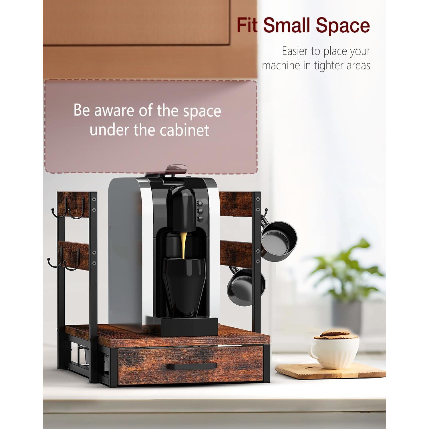 Soporte para K Cup Evermagin, 35 Cápsulas, Marrón Rústico