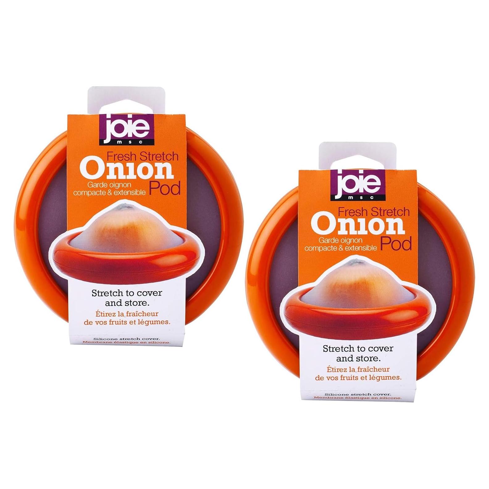 Contenedor de Almacenamiento de Cebolla Joie, 2 Unidades, Naranja