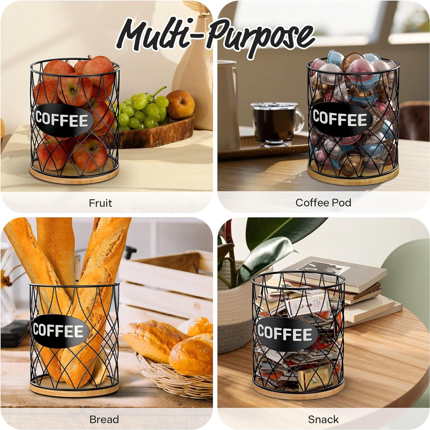 Soporte para cápsulas de café ADDFIT HOUSE - Organizador 80 unidades