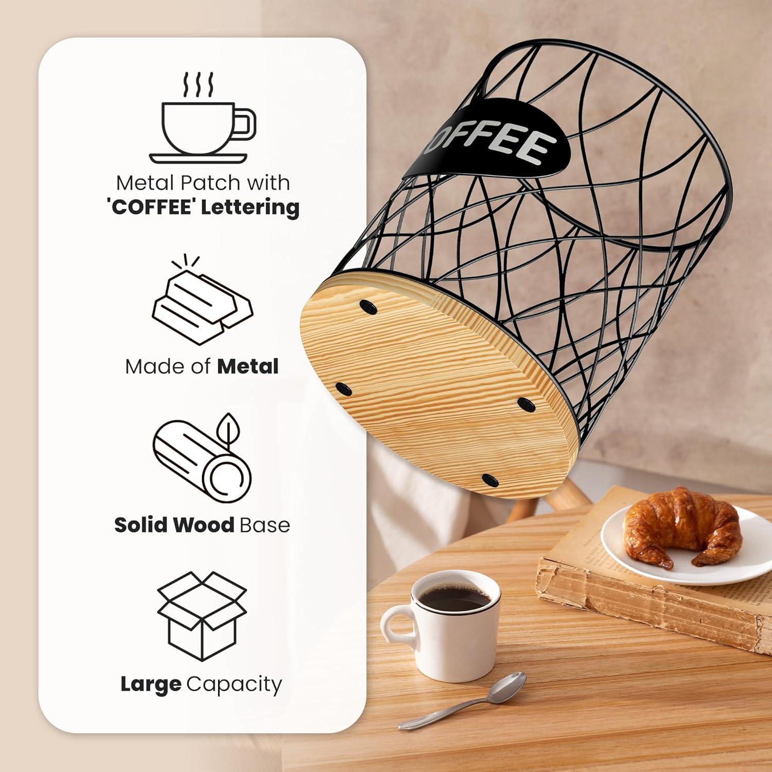 Soporte para cápsulas de café ADDFIT HOUSE - Organizador 80 unidades