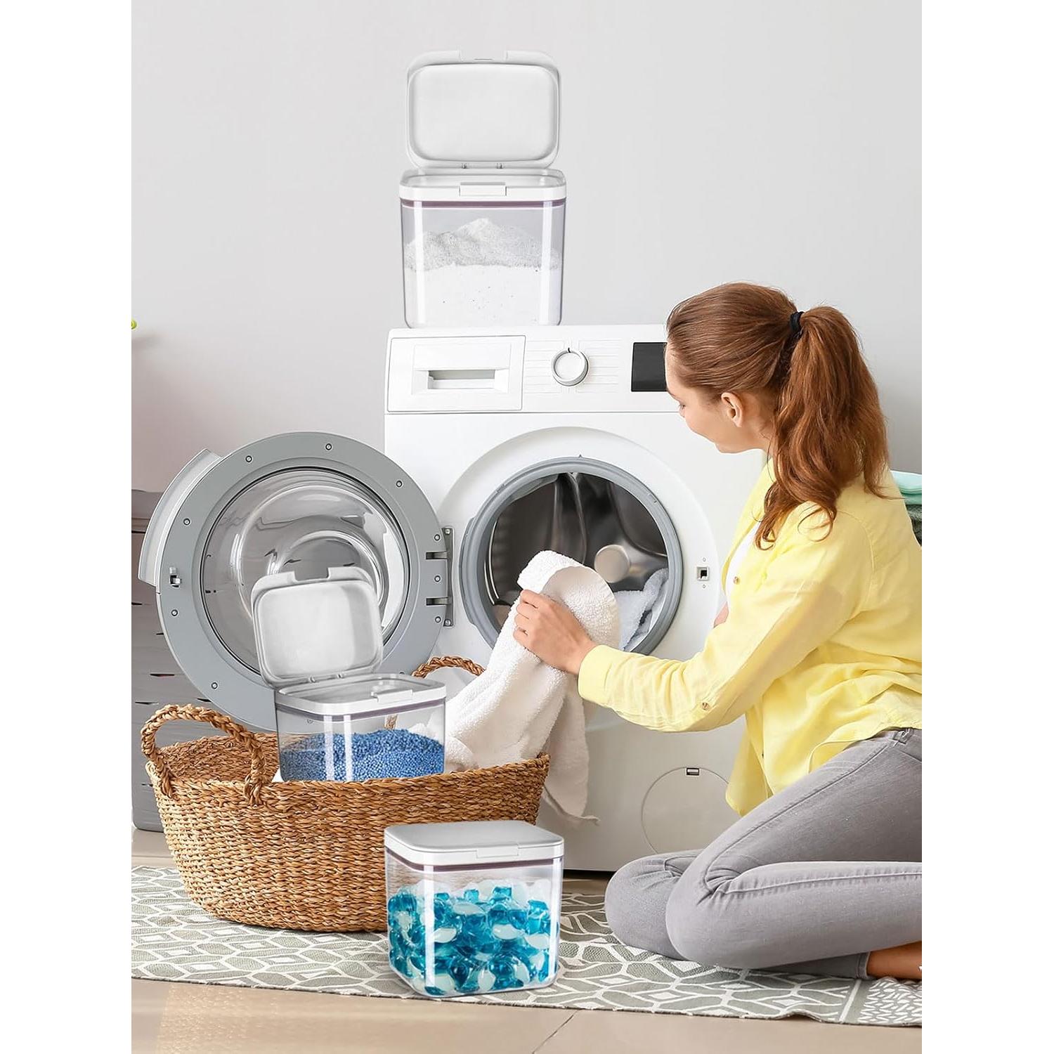 Dispensador de detergente 2.8L PET transparente D979