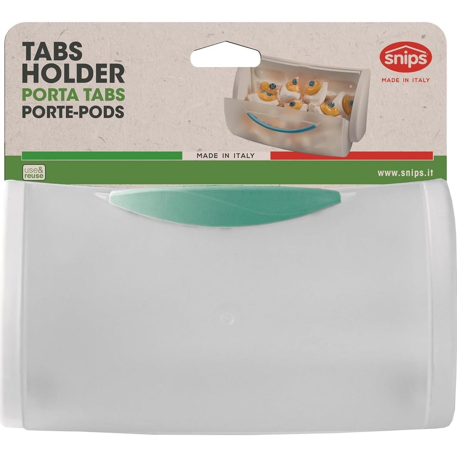 Soporte Organizador para Cápsulas de Lavadora Snips 20 Unidades