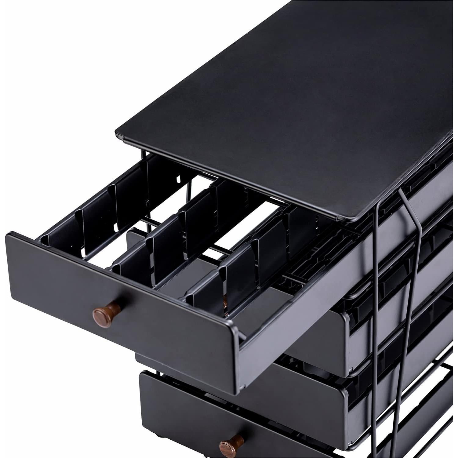 Soporte para cápsulas Nespresso Rice Rat 120 cápsulas negro