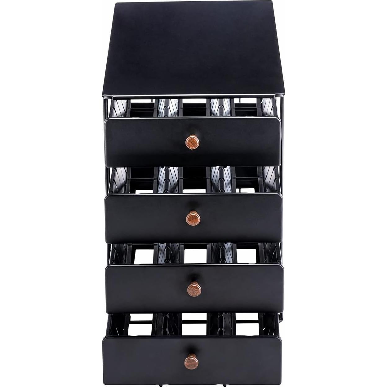 Soporte para cápsulas Nespresso Rice Rat 120 cápsulas negro