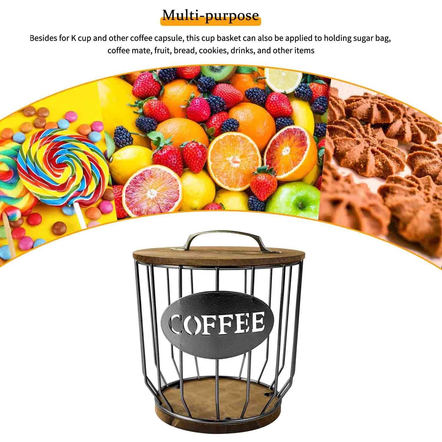 K Cup Holder - Coffee Pod Storage Organizer for Counter